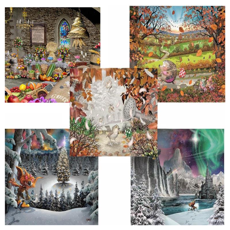 Mike Jupp Wormberry Jam - Ensemble de puzzles de 1 000 pièces