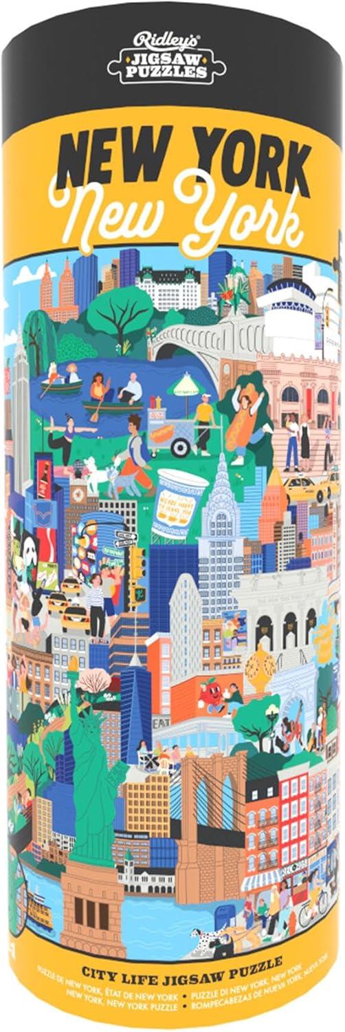 New York, New York! City Life 1000 Piece Jigsaw Puzzle