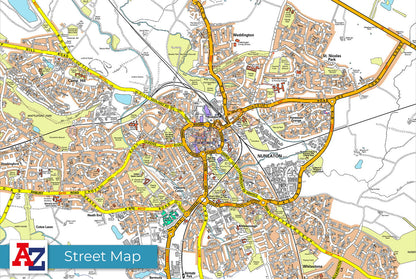 Puzzle de la carte de la ville natale du Royaume-Uni