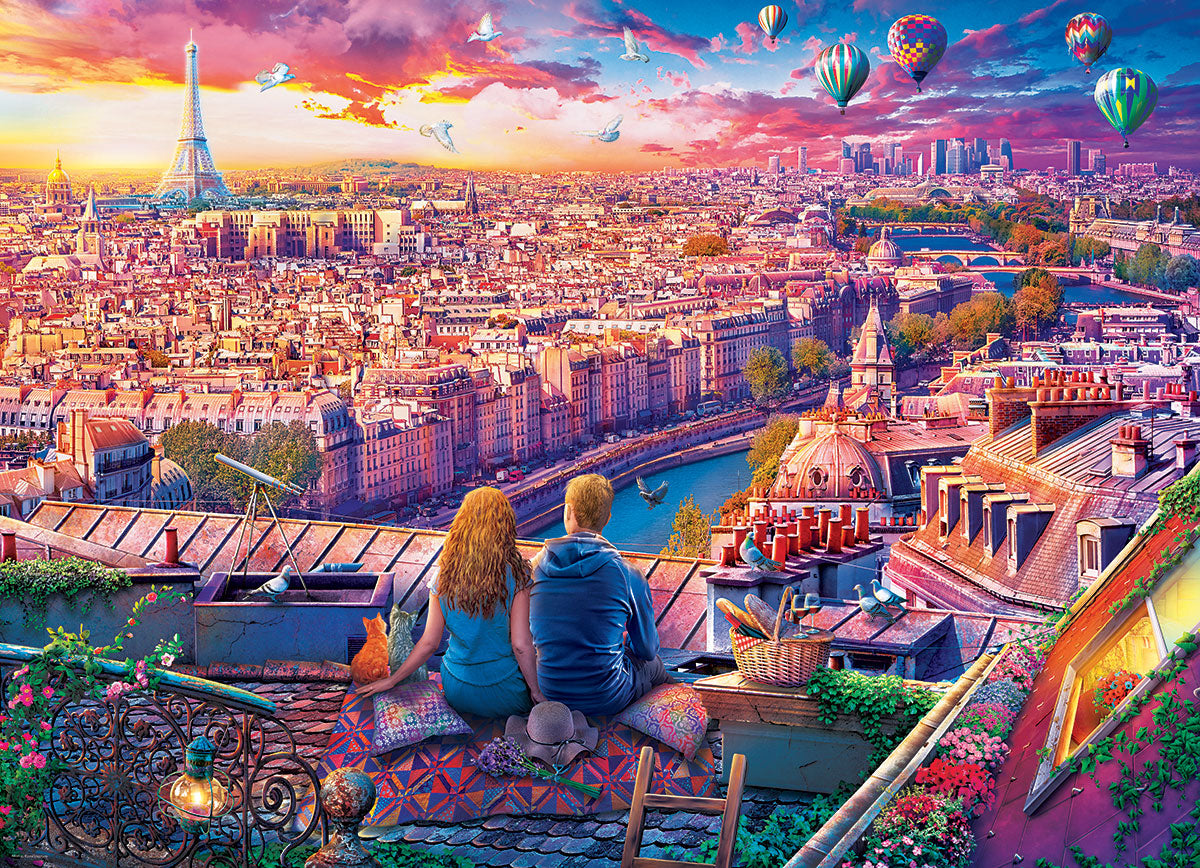 All Jigsaw Puzzles Sortiertablett Mit Tragetasche - 6 Transparente Schalen Für Puzzle Bis 1000 Teile