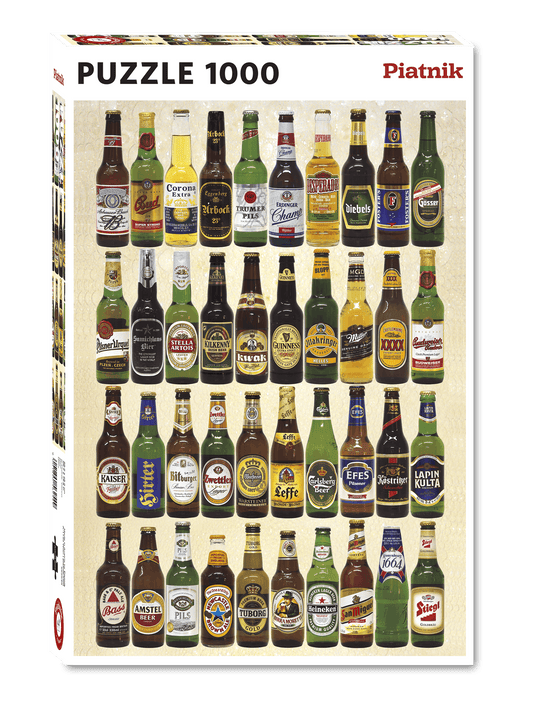 Bier-Puzzle mit 1000 Teilen