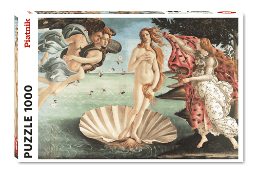 Botticellis Geburt der Venus, 1000-teiliges Puzzle
