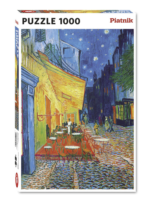 Van Gogh – Caféterrasse bei Nacht, 1000-teiliges Puzzle