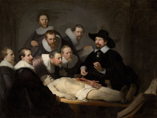 Rembrandt The Anatomy Lesson 1000 or 500 Piece Jigsaw Puzzle