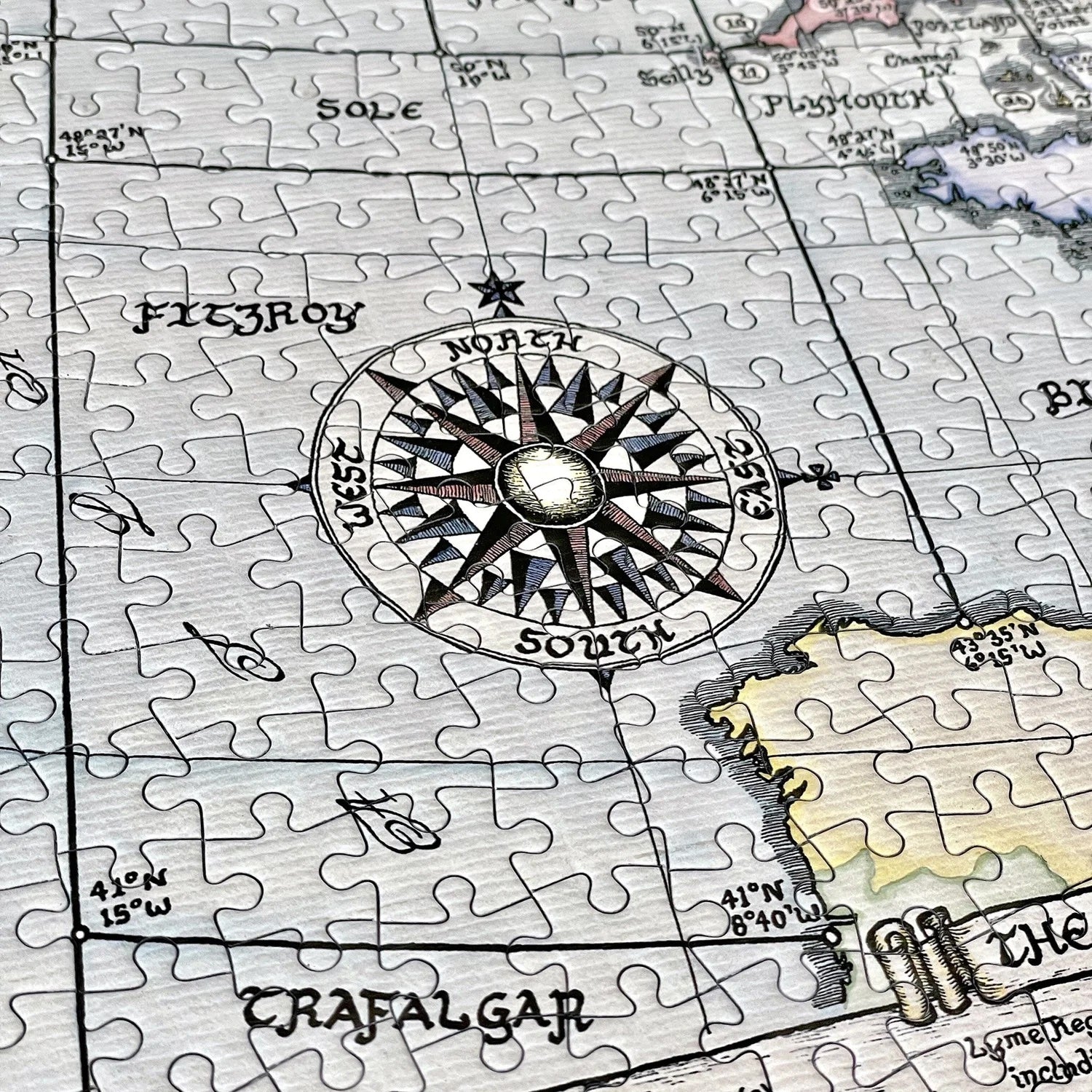 Colour Shipping Forecast Map 1000 Piece Jigsaw Puzzle All Jigsaw Puzzles Shipping Forecast Manuscript Puzzle 8 
