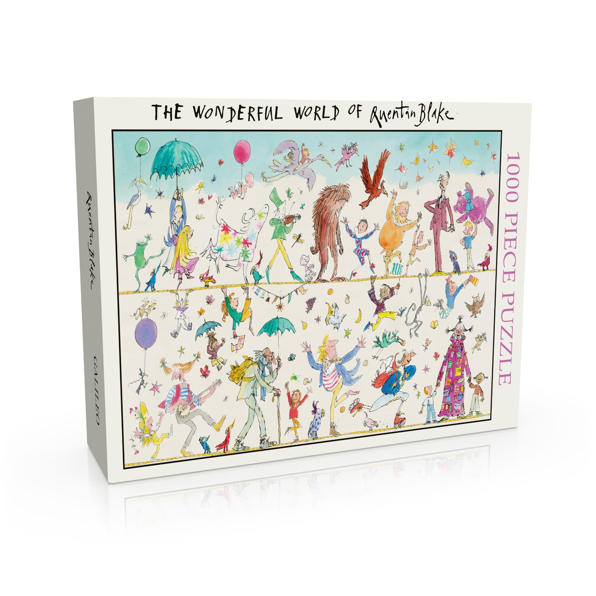 The Wonderful World of Quentin Blake 1000 Piece Jigsaw Puzzle