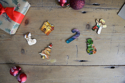 Puzzle en bois Rudolf Farkas 300 pièces - Fête du village de Noël