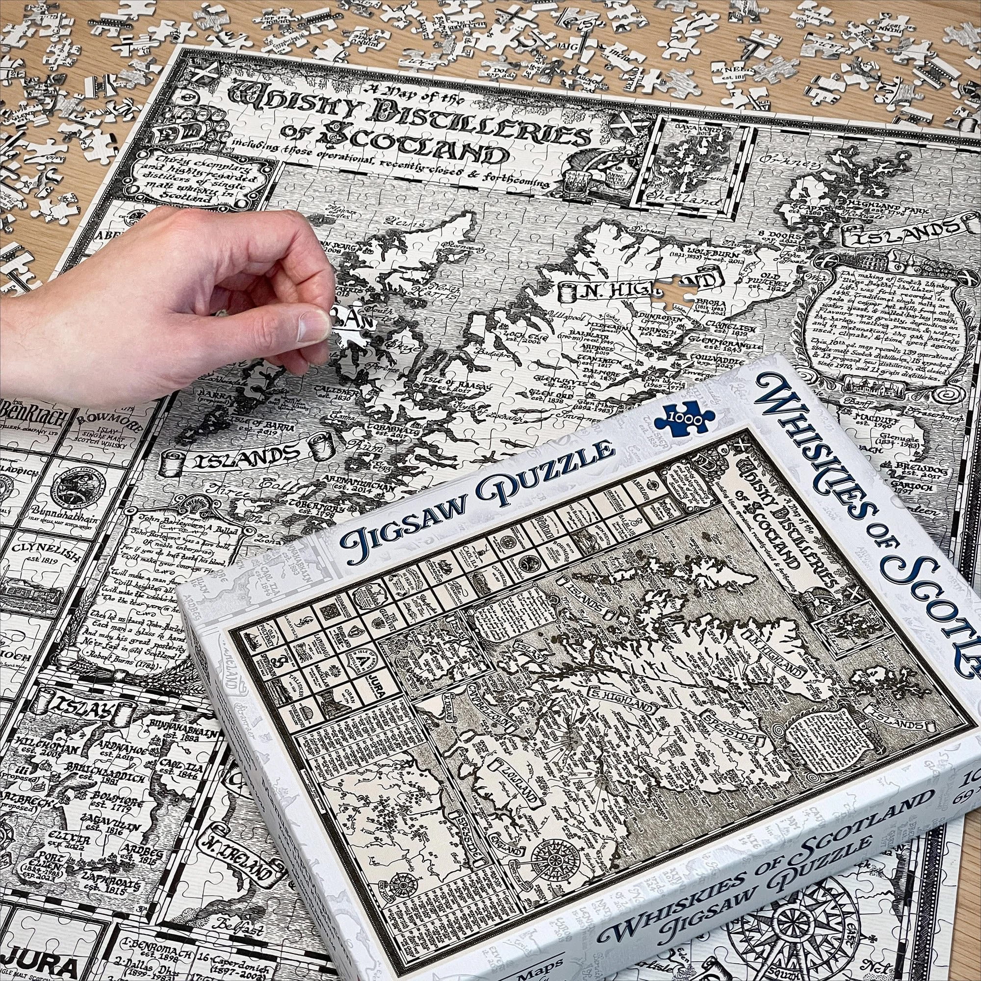 Manuscript Maps – All Jigsaw Puzzles