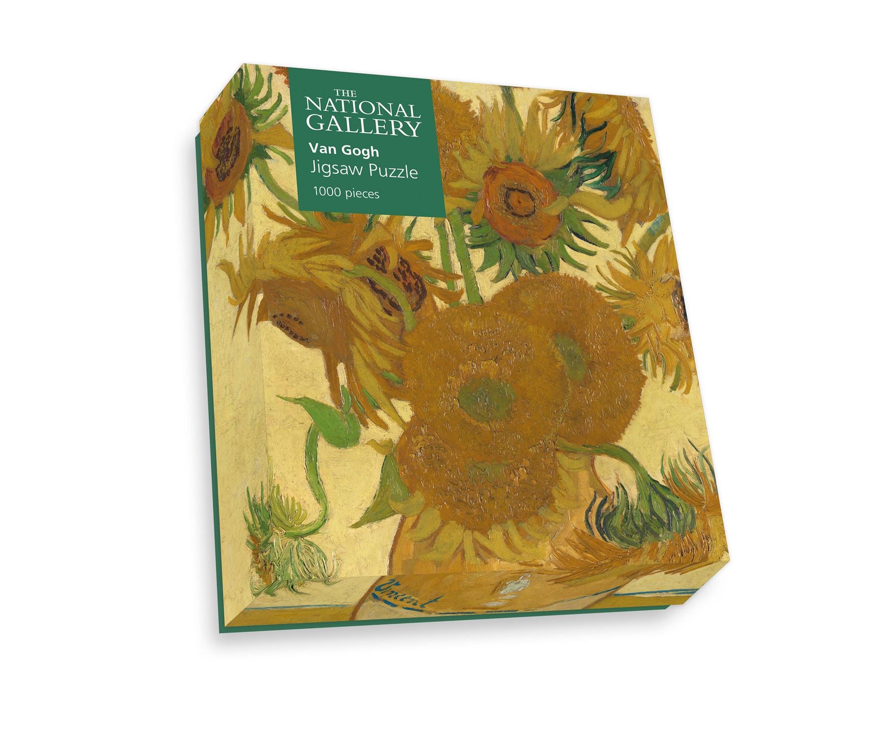 Sunflowers - National Gallery 1000 Piece Jigsaw Puzzle box