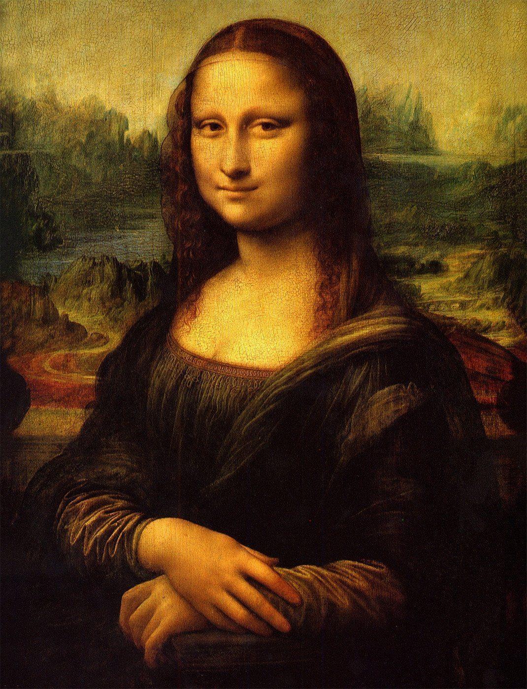 Mona Lisa by Leonardo da Vinci Jigsaw Puzzleâ€¡ 1000 or 500 Pieces