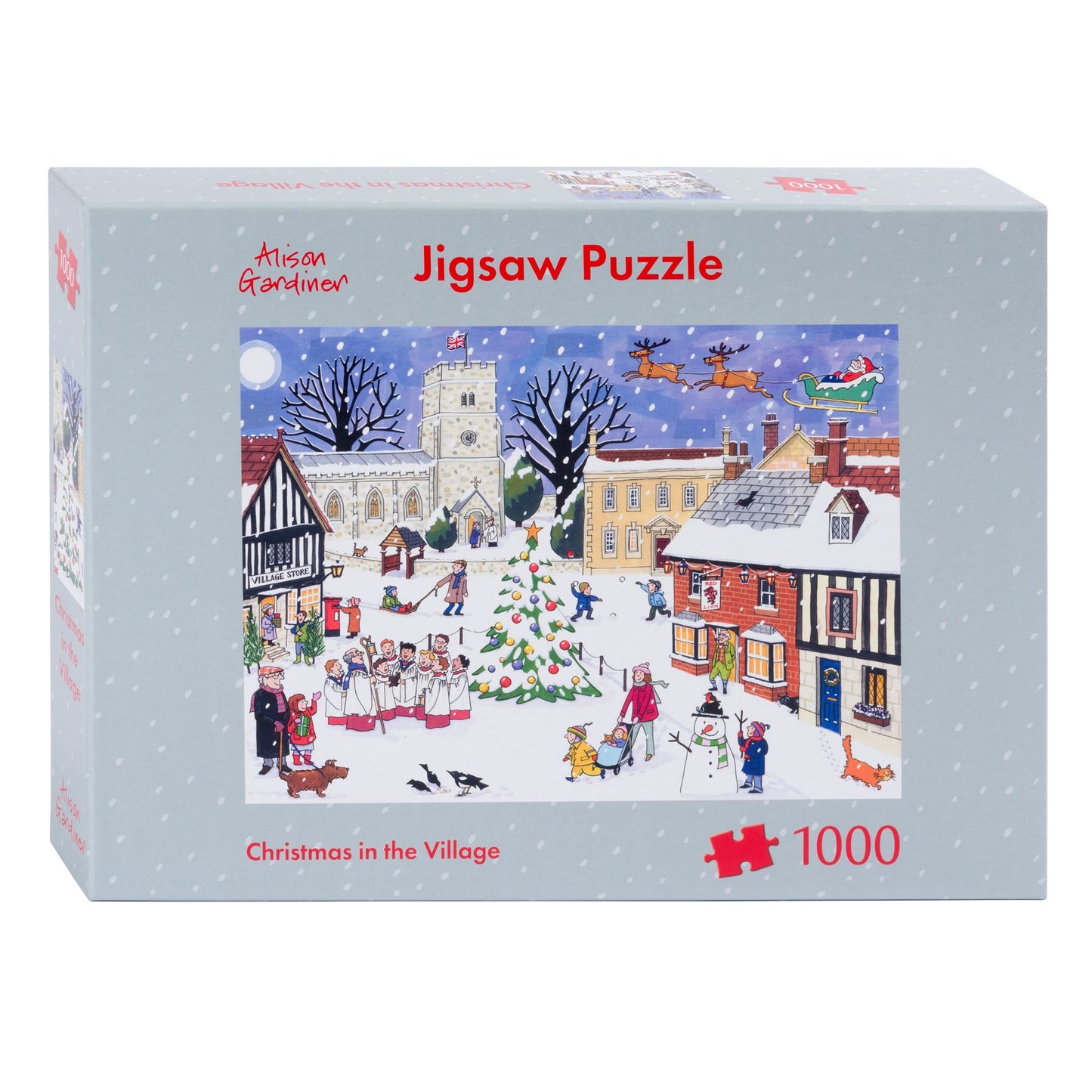 Christmas in the Village 1000 Piece Jigsaw Puzzle