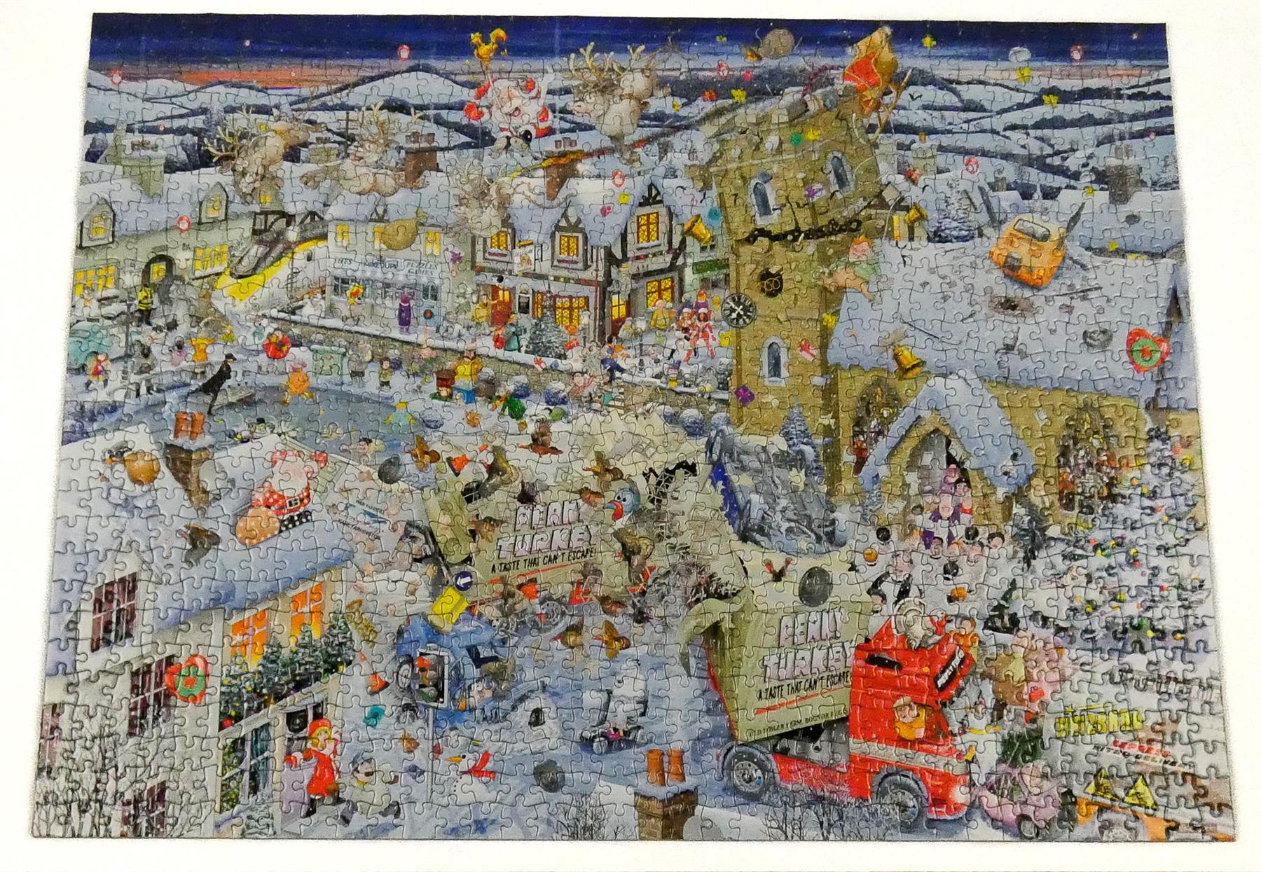 Mike Jupp I Love Christmas 1000 Piece Jigsaw Puzzle – All Jigsaw