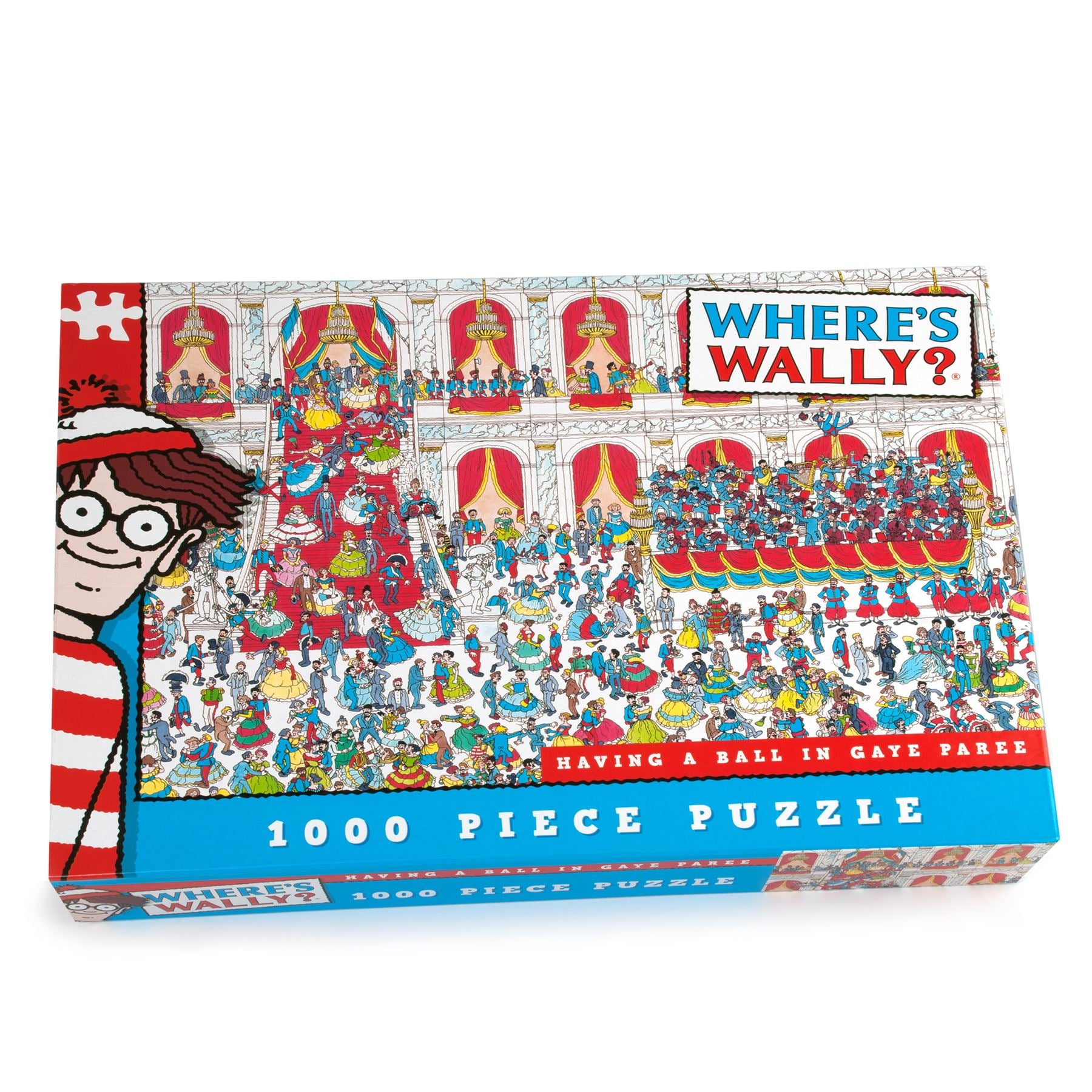 Where's Wally - Having A Ball In Gaye Paree 1000 Piece Jigsaw Puzzle