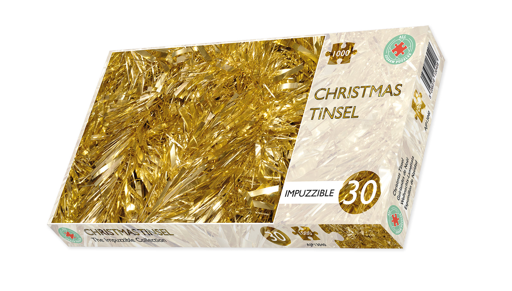 Christmas Tinsel - Impuzzible No 30 - 1000 Piece Jigsaw Puzzle box