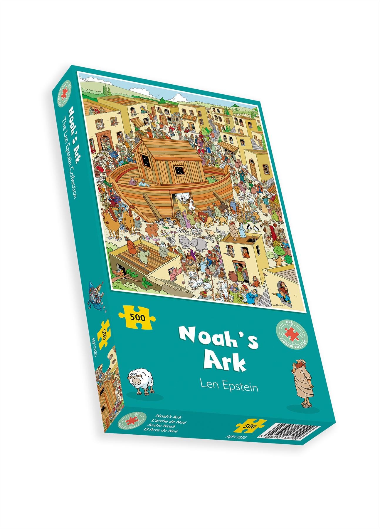 Noah's Ark - Len Epstein 500 Piece Jigsaw Puzzle box