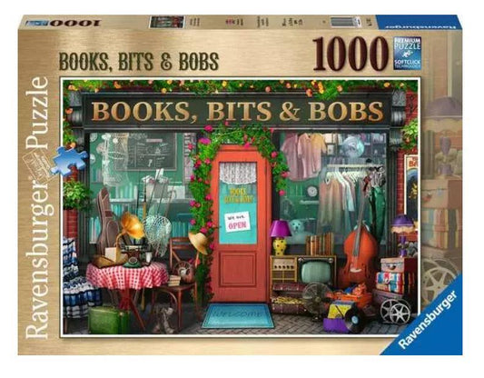Books, Bits & Bobs 1000 Piece Jigsaw Puzzle