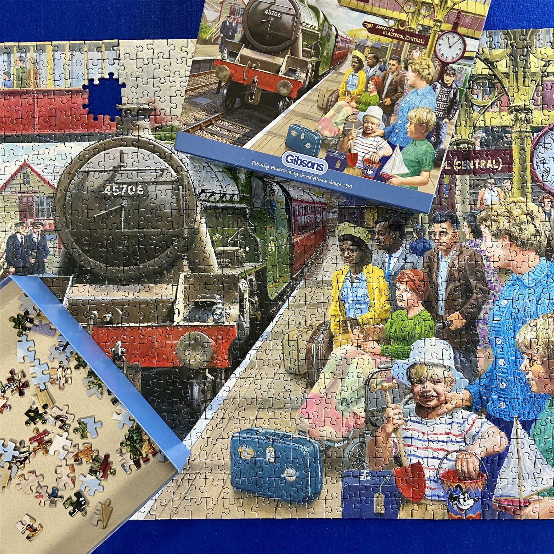 Express to Blackpool Gibsons 1000 Piece Jigsaw Puzzle