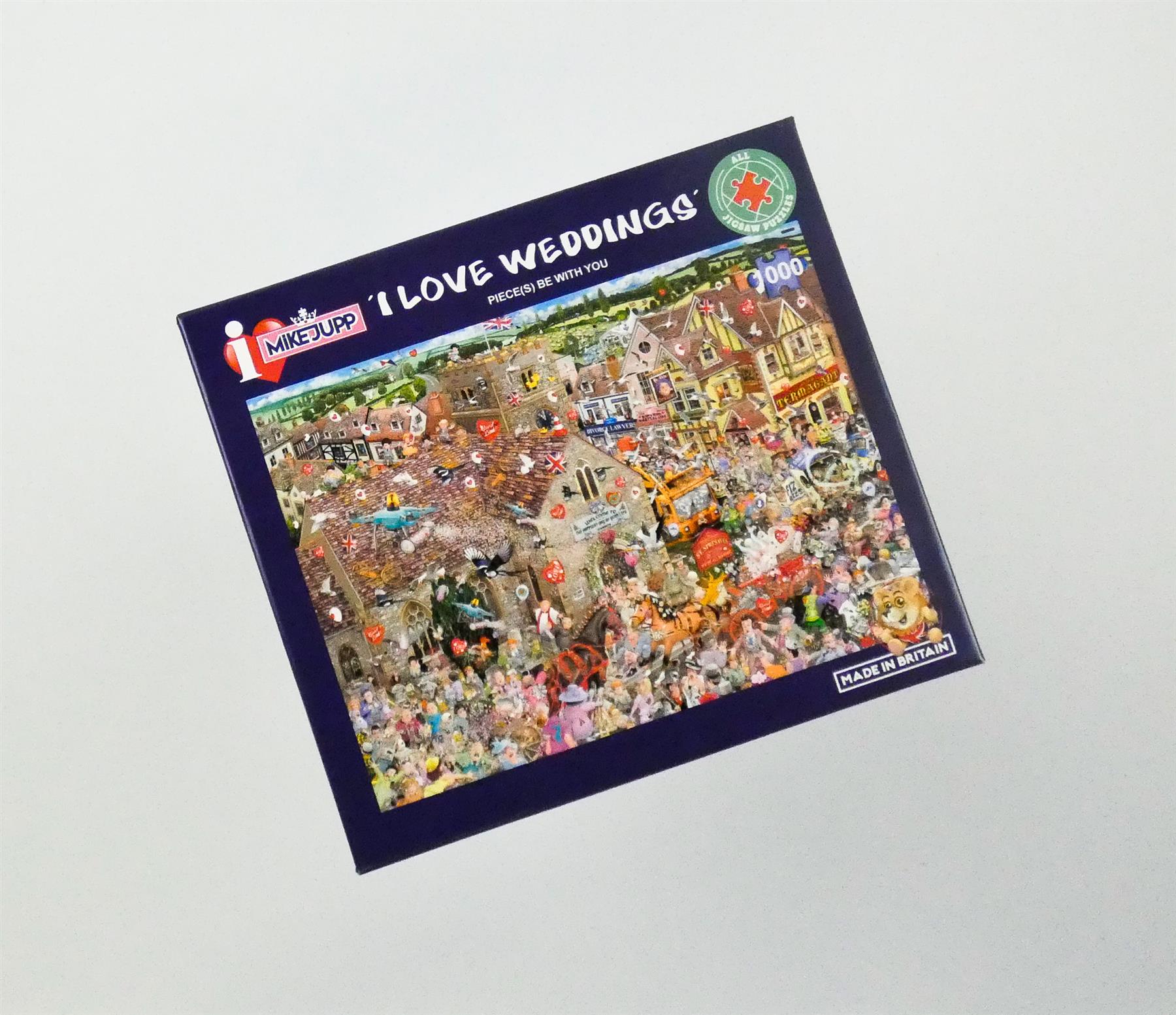 Mike Jupp: I Love London, Gibson - 1000 pieces : r/Jigsawpuzzles