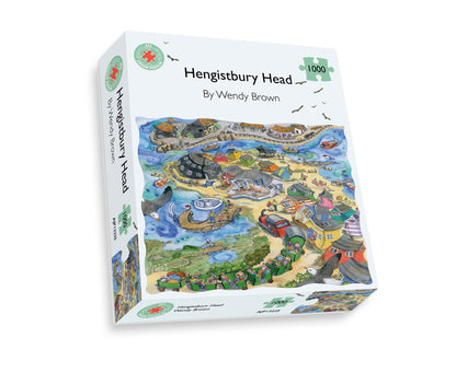 Hengistbury Head - Wendy Brown 1000 Piece Jigsaw Puzzle