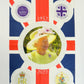 Queen's Jubilee Union Jack Wall Hanging pegs