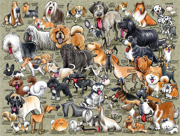 Just A Dentist Who Loves Dogs 300-Piece Wooden Jigsaw Puzzle - Fun Adult Puzzle For Home Decor