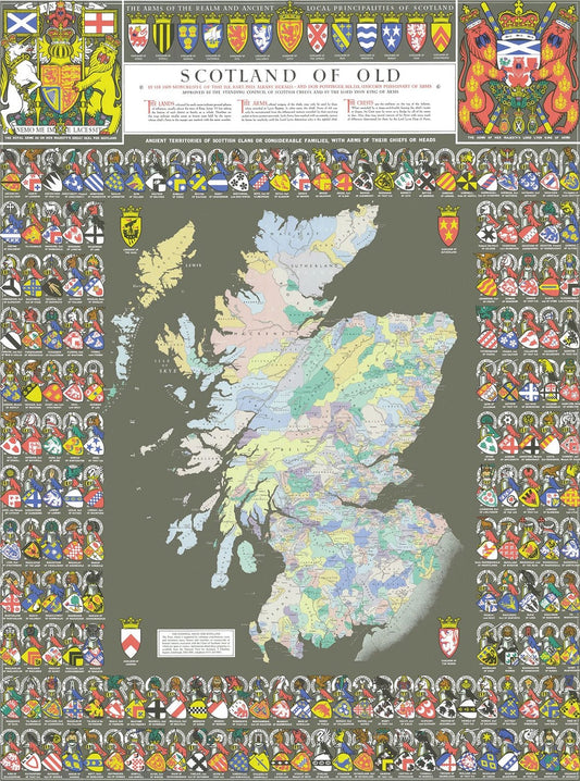 Scotland of old 1000 Piece Jigsaw Puzzle