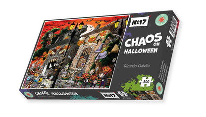 Chaos on Halloween - No.17 500 Piece Jigsaw Puzzles