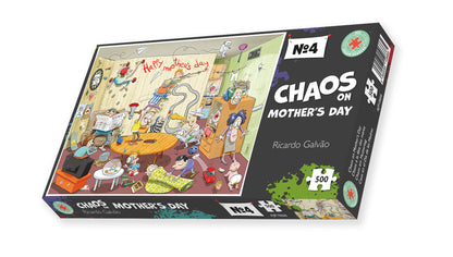 Chaos on Mother's Day - No.4 500 Piece Jigsaw Puzzle