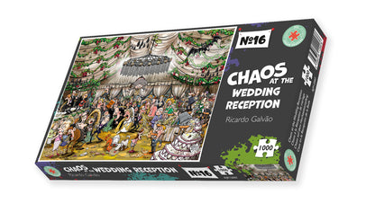 Chaos at the Wedding Reception - No.16 1000 Piece Jigsaw Puzzle