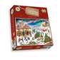 Christmas Village Fair - Festive Jigsaw Puzzle by Rudolf Farkas