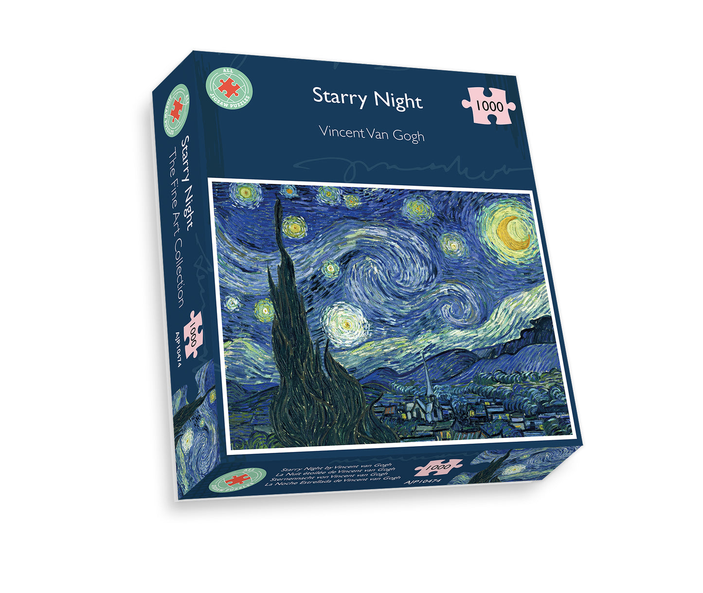 Starry Night by Vincent van Gogh Jigsaw Puzzle, 1000 Pieces