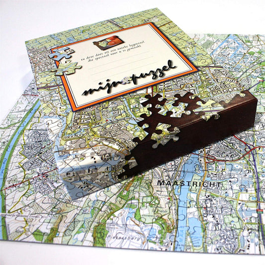 Personalised Netherlands Map Jigsaw Puzzle