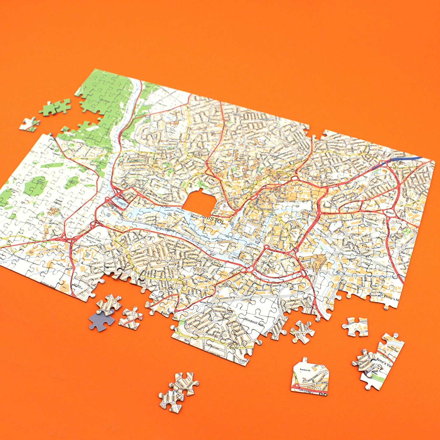 Personalised Streetview Map Jigsaw Puzzle
