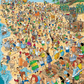 Day at the Beach - Len Epstein 1000 or 500XL Piece Jigsaw Puzzle