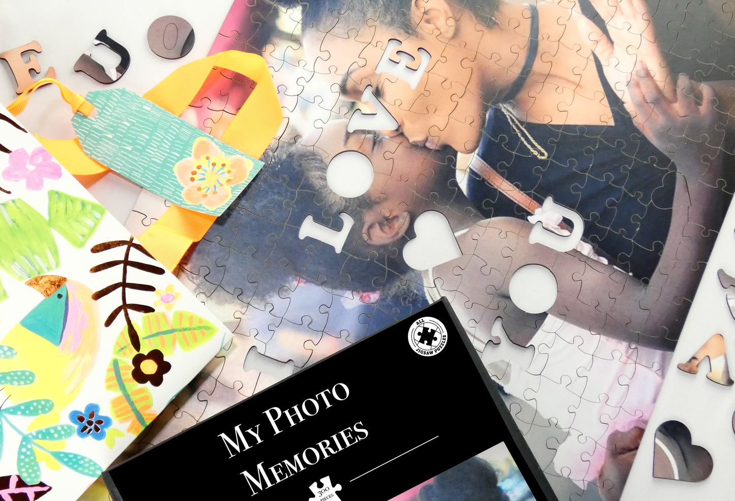 My Photo Memories - Love - 300 Piece Wooden Puzzle