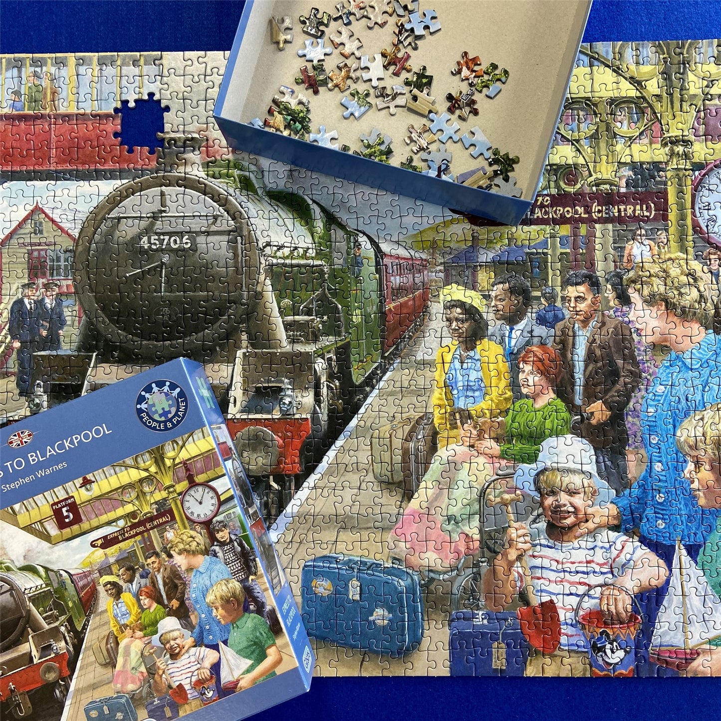 Gibsons Express to Blackpool 1000 Piece Jigsaw Puzzle