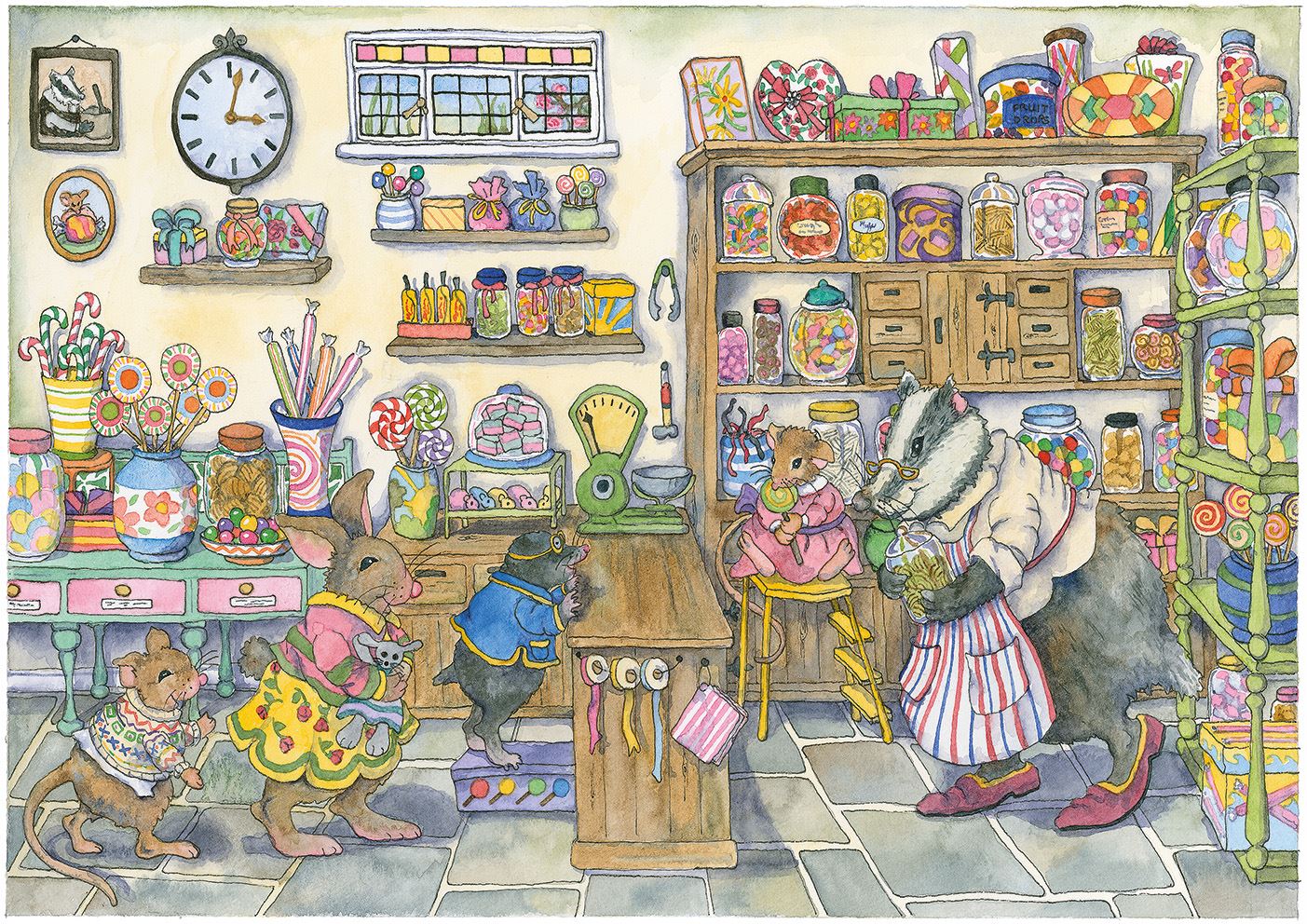 Sweet Shop - Wendy Brown 48 Piece Kids Jigsaw Puzzle