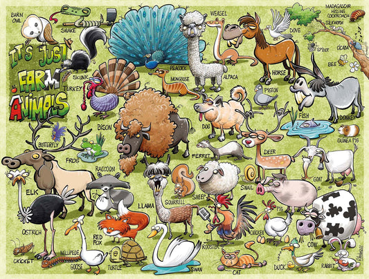 Wild Animals (Round Table Puzzle)