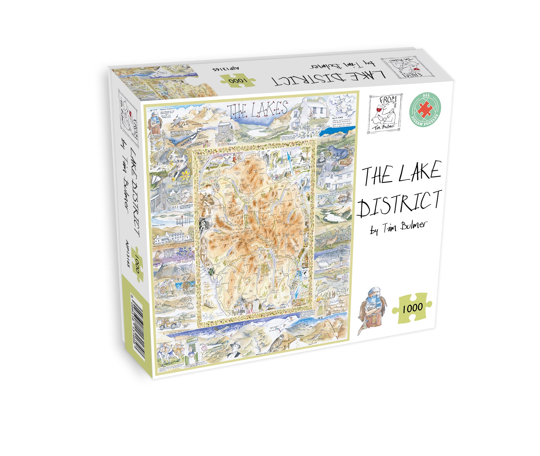 Lake District - Tim Bulmer 1000 Piece Jigsaw Puzzle box