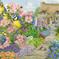 Cottage Garden Birds - Sarah Adams 1000 and 500 Piece Jigsaw Puzzle