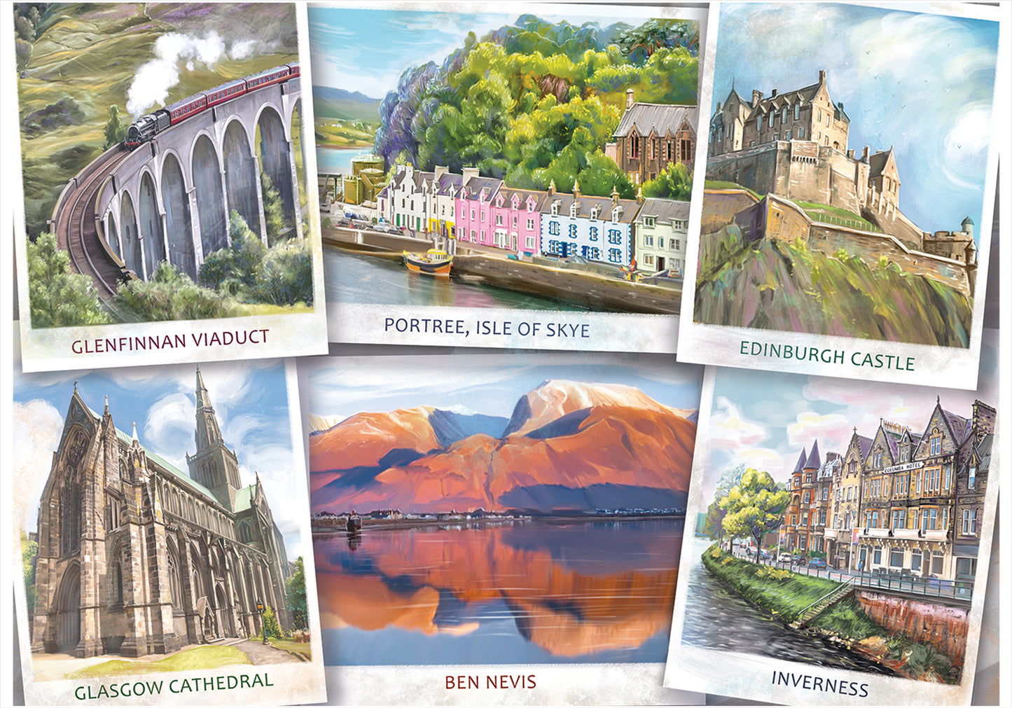 Greetings from Scotland 1000 Piece Jigsaw Puzzle
