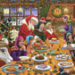 Christmas Dinner at Santa's Workshop 1000 Piece Jigsaw Puzzles