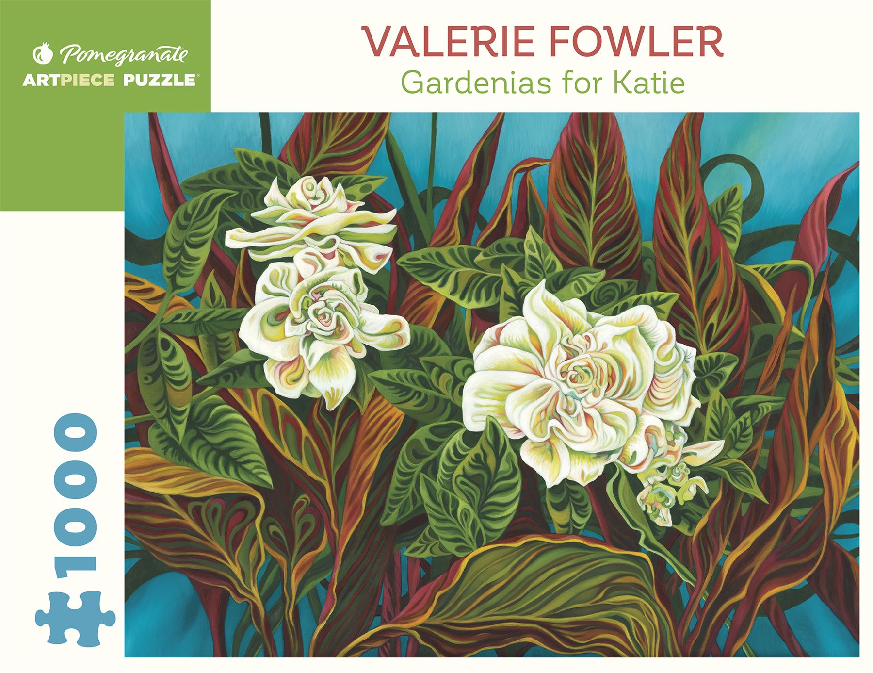 Valerie Fowler: Gardenias for Katie 1000 Piece Jigsaw
