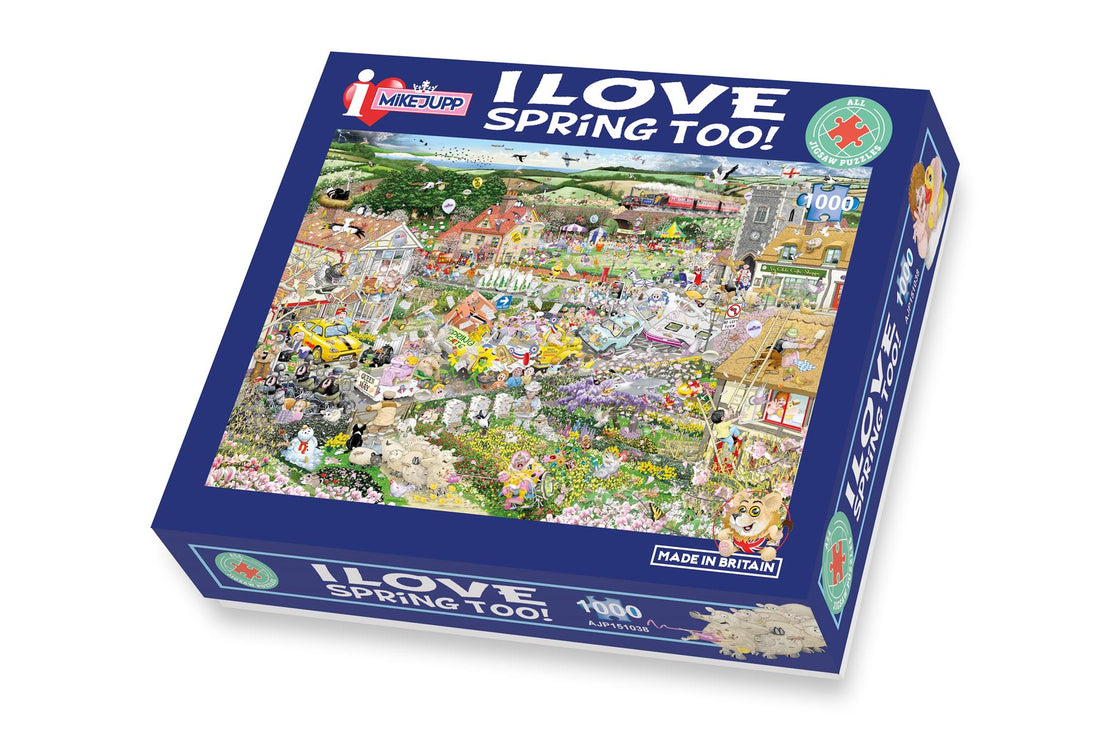 Mike Jupp I Love Spring Too 1000 Piece Jigsaw Puzzle All Jigsaw Puzzles