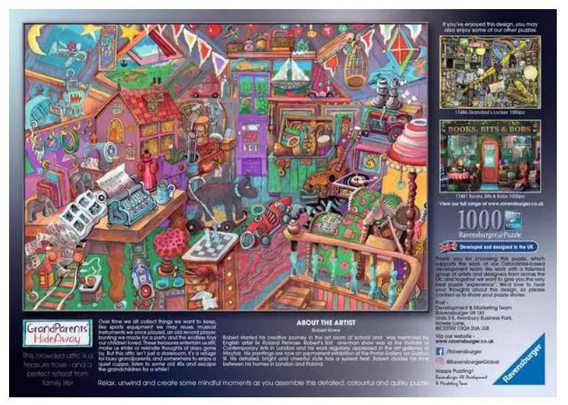 Grandparents Hideaway 1000 piece Jigsaw Puzzle