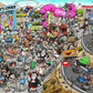 Jigsaw Puzzle - Chaos At The Cycling Tournament 1000 Or 500 Piece Jigsaw Puzzle