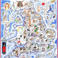 Jigsaw Puzzle - Comical Map Of England - Tim Bulmer 1000 Piece Jigsaw Puzzle
