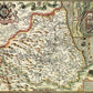 Jigsaw Puzzle - Durham Historical Map 1000 Piece Jigsaw Puzzle (1610) - John Speed