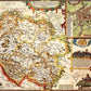 Herefordshire Historical Map 1000 Piece Jigsaw Puzzle (1610) - All Jigsaw Puzzles UK
 - 1
