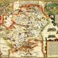 Hertfordshire Historical Map 1000 Piece Jigsaw Puzzle (1610) - All Jigsaw Puzzles UK
 - 1
